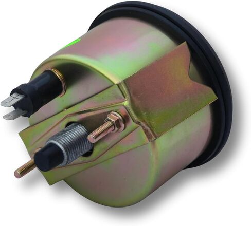 عداد السرعة/عداد سرعة الدوران CJ GPW، 0-60 ميل في الساعة | يناسب 1946-1964 Willys MB Jeeps Ford CJ2A CJ3A CJ3B 17206.01 | مرجع OE: 640131|(وجه قرص أسود، إطار أسود) in Kuwait