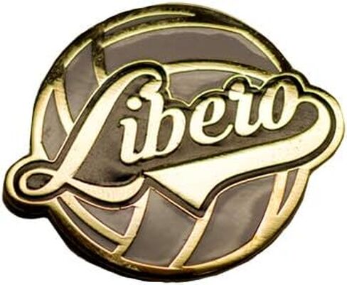Volleyball Themed Postion/Captain Pins, Libero in Saudi Arabia