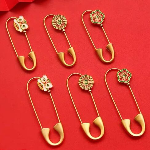 Veemoon 5PCS Safety Pins Heavy Duty,2Inch DIY Brooch Pin Extra Large Safety Pins for Blankets Canvas Clothes in Saudi Arabia