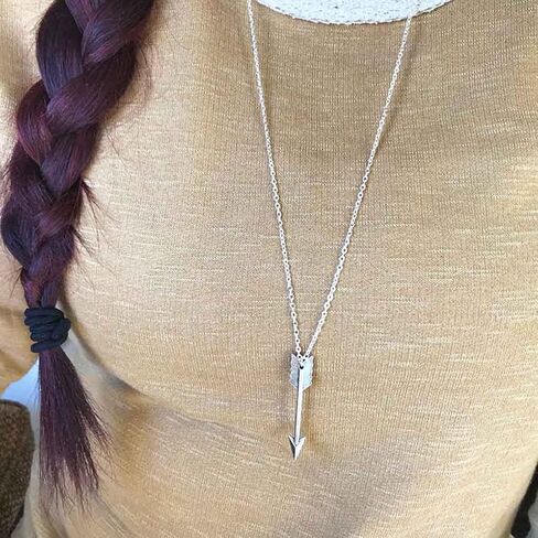 Yalice Boho Long Netlace Stain Stain Strrow Netlaces Arrowhead Drop Drop Sweater Jewelry for Women (Gold) in Saudi Arabia