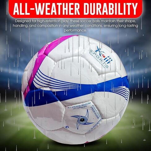 كرة قدم مقاس 2،3،4،5 مع إبرة مضخة كلاسيكية، مناسبة لممارسة تدريب ألعاب دوري الشباب - مخيطة يدويًا، تدريب احترافي على الجلد، وكرة قدم متطابقة، كرات للجنسين in Kuwait