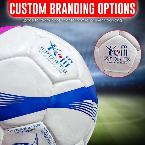 كرة قدم مقاس 2،3،4،5 مع إبرة مضخة كلاسيكية، مناسبة لممارسة تدريب ألعاب دوري الشباب - مخيطة يدويًا، تدريب احترافي على الجلد، وكرة قدم متطابقة، كرات للجنسين in Kuwait