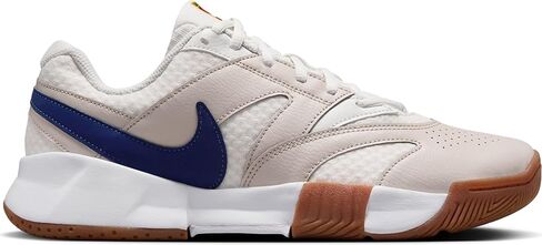 حذاء التنس NikeCourt Lite 4 للسيدات (FD6575-102، أبيض ساميت/عظمة فاتحة/أبيض/أزرق ثنائي) in Kuwait