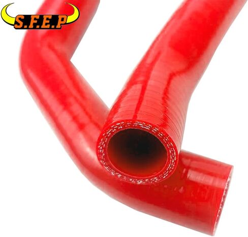 Motorcycle Silicone Radiator Heater Coolant Tube Pipe Hose Kit Compatible with Suzuki GSXR1000 2017-2023 3ply 4mm (Blue) in Saudi Arabia