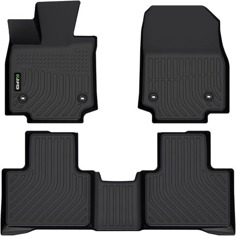 Floor Mats & Cargo Liner Custom for 2021-2025 Chevrolet Suburban/GMC Yukon XL 7 Seats (2nd Row Bucket Seats) All Weather TPE Heavy Duty Floor Liners 1st& 2nd& 3rd Row Full Set Accessories-Black in Saudi Arabia