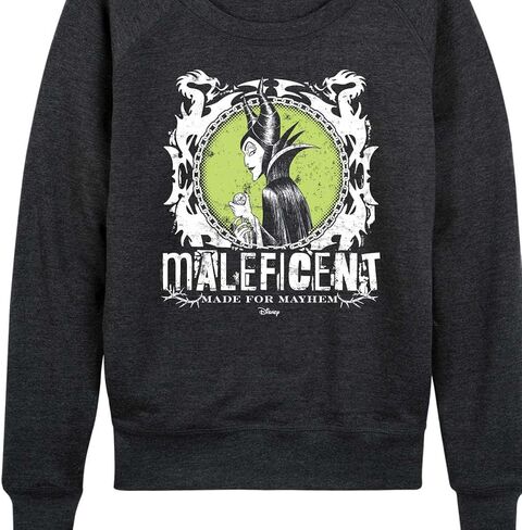 Disney Villians - Maleficent Made For Mayhem - Women's French Terry Pullover Sweatshirt in Saudi Arabia