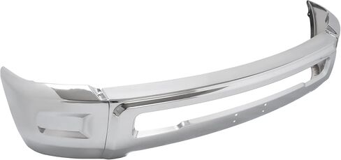 KUAFU Front Bumper Face Bar Compatible with 2010-2018 Dodge Ram 2500 3500 Bumper Impact Bar w/o Fog Light Holes & Parking Aid Sensor Hole Replacement for CH1002391 68045699AA 68045699AB Chrome Steel in Saudi Arabia