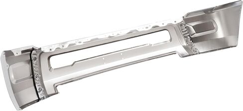 KUAFU Front Bumper Face Bar Compatible with 2010-2018 Dodge Ram 2500 3500 Bumper Impact Bar w/o Fog Light Holes & Parking Aid Sensor Hole Replacement for CH1002391 68045699AA 68045699AB Chrome Steel in Saudi Arabia