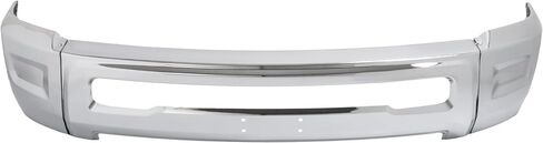 KUAFU Front Bumper Face Bar Compatible with 2010-2018 Dodge Ram 2500 3500 Bumper Impact Bar w/o Fog Light Holes & Parking Aid Sensor Hole Replacement for CH1002391 68045699AA 68045699AB Chrome Steel in Saudi Arabia