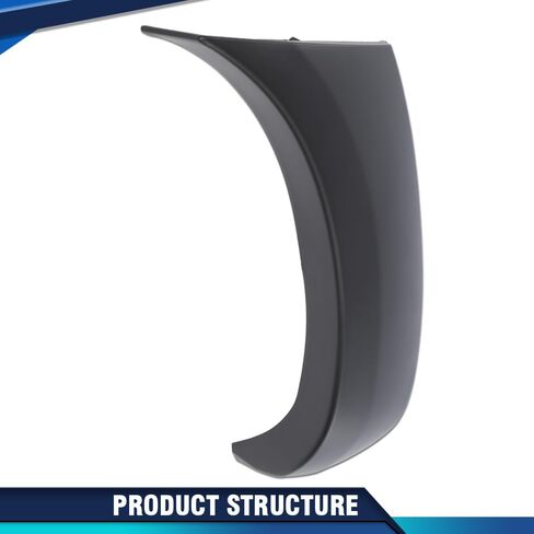 PIT66 New Front Passenger Side Right Bumper End Cap Compatible With Toyota Tacoma 2WD/4WD (except X-Runner) Fender Flare Extension 2005-2011 TO1004170 in Saudi Arabia