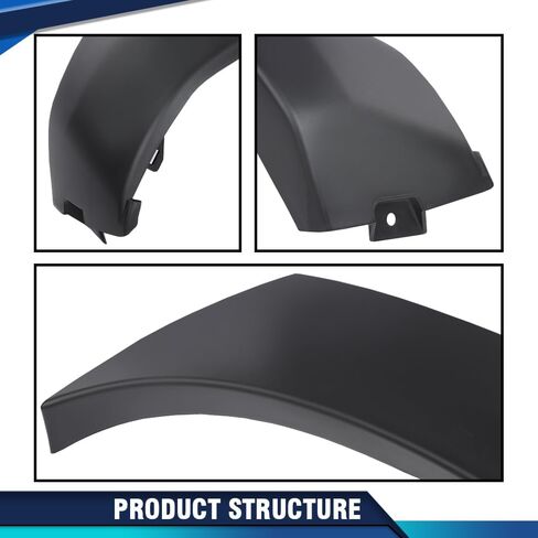 PIT66 New Front Passenger Side Right Bumper End Cap Compatible With Toyota Tacoma 2WD/4WD (except X-Runner) Fender Flare Extension 2005-2011 TO1004170 in Saudi Arabia