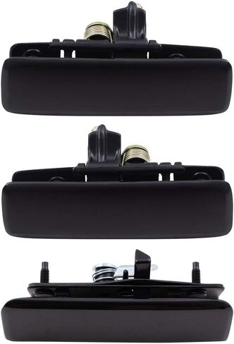 Brock Replacement Front Driver and Passenger Side Outside Door Handle Set and Rear Door Handle Compatible with 1993-2005 Astro Without Liftgate in Saudi Arabia