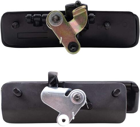 Brock Replacement Front Driver and Passenger Side Outside Door Handle Set and Rear Door Handle Compatible with 1993-2005 Astro Without Liftgate in Saudi Arabia
