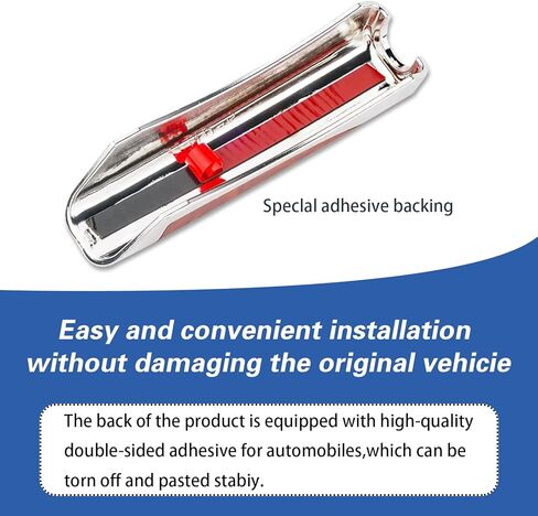 ijuicy Car Handbrake Cover, Self-Adhesive Tightly Fitting Parking Brake Handle Decorative Cover, ABS Handbrake Protective Cover for Most Cars (Carbon Fiber Black) in Saudi Arabia