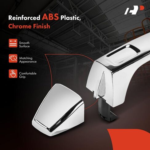 A-Premium Front or Rear Exterior Door Handle Compatible with Hummer H3 2006-2010, H3T 2009-2010, Chrome, Replace# 15794315, 15932907 in Saudi Arabia