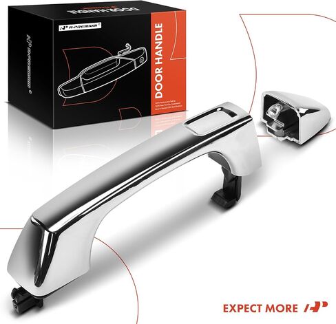 A-Premium Front or Rear Exterior Door Handle Compatible with Hummer H3 2006-2010, H3T 2009-2010, Chrome, Replace# 15794315, 15932907 in Saudi Arabia