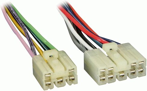 Metra 71-1398 Reverse Wiring Harness for Select 1983-1992 Toyota and Daihatsu Vehicles Factory Radi in Saudi Arabia