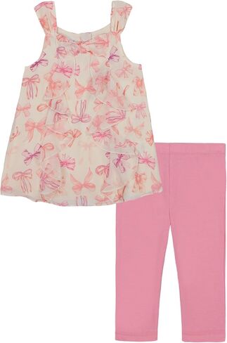مقر Kids Birls 2pc مجموعة Legging Legging in Kuwait