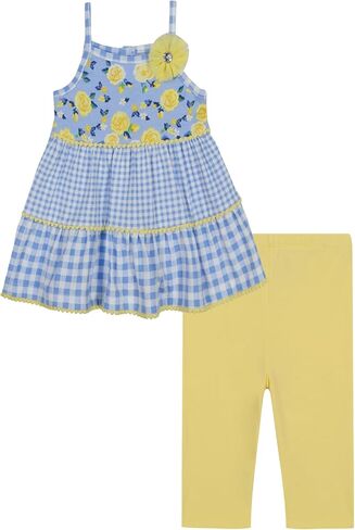 مقر Kids Birls 2pc مجموعة Legging Legging in Kuwait