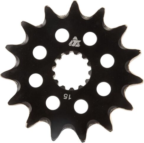 TUSK Front Sprocket Compatible with Suzuki DR-Z 400/RM250 Quadracer/ 1985-2024 (15 Tooth) in Saudi Arabia