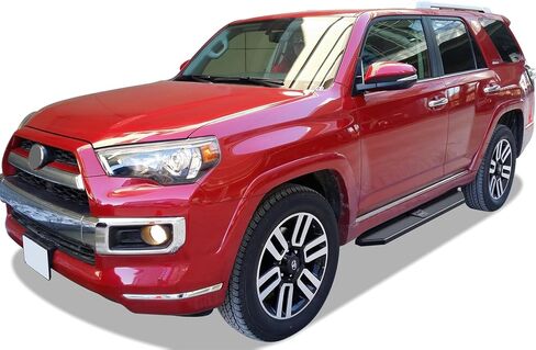 لوحة الجري HD Ridez مقاس 6 بوصات فضية متوافقة مع Toyota 4Runner 2010-2013 SR5 و10-24 Limited و19-24 Nightshade Edition (خطوات جانبية) in Kuwait
