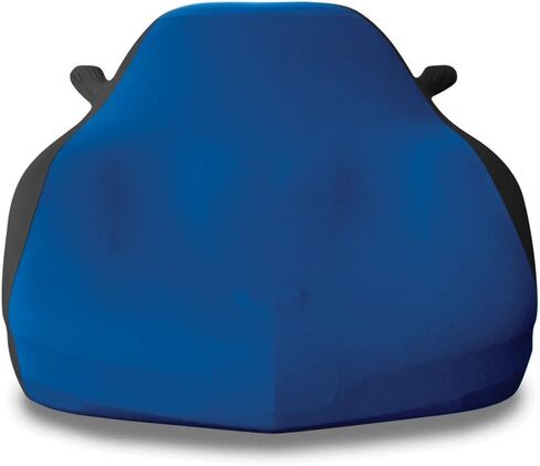 C5 Corvette Indoor Car Cover - Custom Fit Ultraguard Stretch Satin Sport Series - The Ultimate High End Fit with Storage Bag for 1997-2004 C5, Z06, Convertible, Hardtop Corvettes (Red/Black) in Kuwait