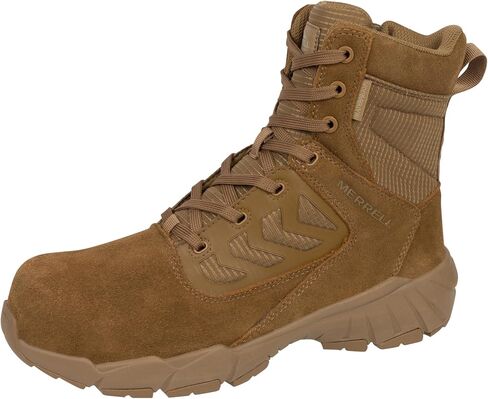 Merrell Men's Fullbench 8" Tactical Zip Waterprooof Carbon Fiber Military Boot in Saudi Arabia