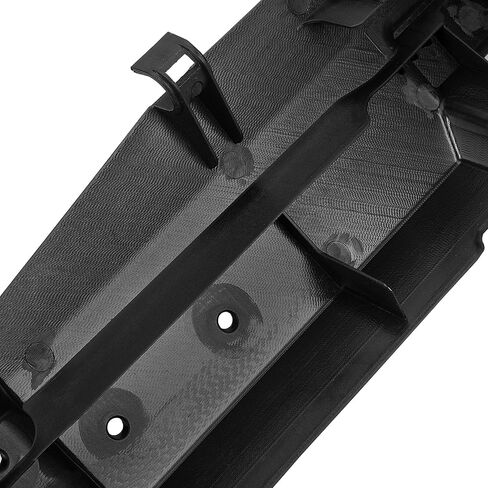 ECOTRIC Lower Radiator Core Support Skid Bar Plate + Upper Radiator Support Compatible with 2005-2013 Corvette C6 Replace for part number 15868159 20939829 15916658- Two Packages in Saudi Arabia