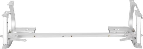 ECOTRIC Lower Radiator Core Support Skid Bar Plate + Upper Radiator Support Compatible with 2005-2013 Corvette C6 Replace for part number 15868159 20939829 15916658- Two Packages in Saudi Arabia