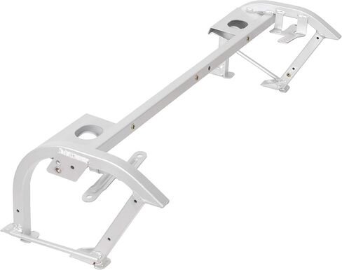 ECOTRIC Lower Radiator Core Support Skid Bar Plate + Upper Radiator Support Compatible with 2005-2013 Corvette C6 Replace for part number 15868159 20939829 15916658- Two Packages in Saudi Arabia
