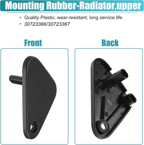 X AUTOHAUX 1 Pair Upper Left and Right Radiator Bracket for Volvo S60 2.0l 4 Cylinder Turbo 2014-2018 No.30723366/30723367 in Saudi Arabia