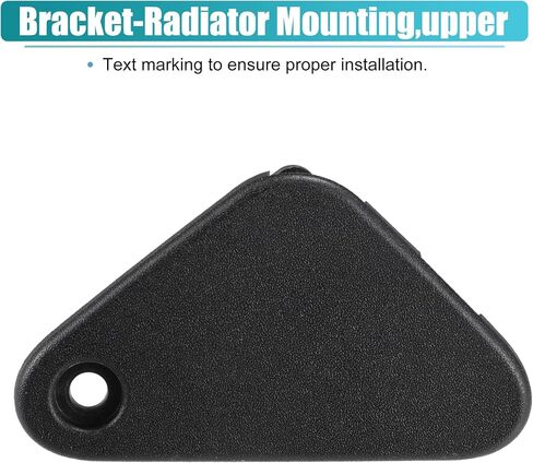 X AUTOHAUX 1 Pair Upper Left and Right Radiator Bracket for Volvo S60 2.0l 4 Cylinder Turbo 2014-2018 No.30723366/30723367 in Saudi Arabia