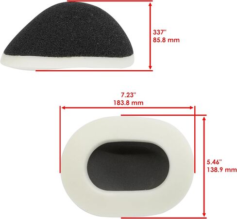 Caltric Air Filter Compatible with Yamaha Grizzly 125 YFM125G 2004 2005 2006 2007 2008 2009 2010-2013 in Saudi Arabia