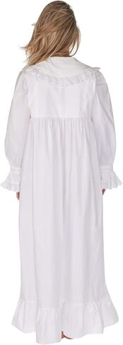 The 1 for U Sleepwear for Women - Button Down Nightgowns for Women, Amelia 100% Cotton Robe in Saudi Arabia