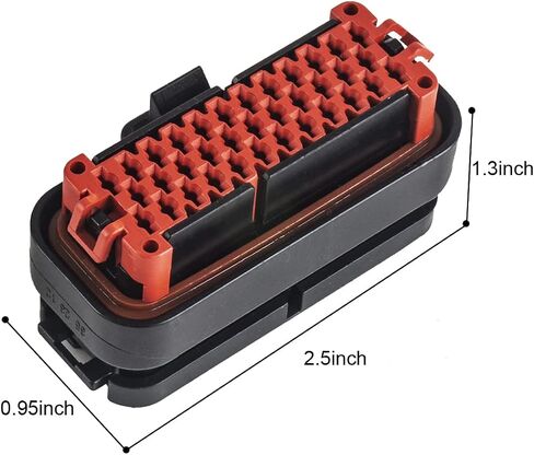 ECU Connector Pins Car Waterproof AMP Automotive ECU Connector Auto Plug Socket Universal Housing (35pin) in Saudi Arabia