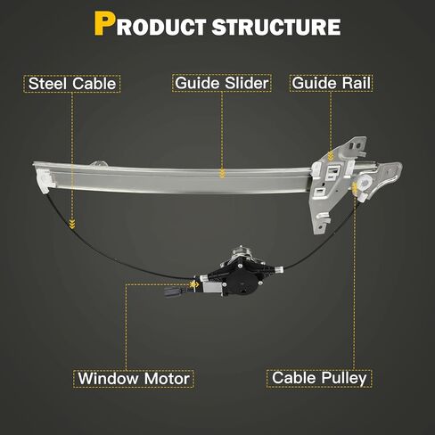 OCPTY Front Passenger Side Power Window Regulator and Motor Compatible with 2013-2016 for ford for F-250 Super Duty 2013-2016 for ford for F-350 Super Duty 2013-2016 for ford for F-450 Super Duty in Saudi Arabia