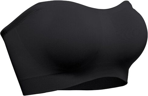 HACI Strapless Bra No Underwire Padded Seamless Wireless Multi-Way Everyday Bandeau Tube Top for Women in Kuwait