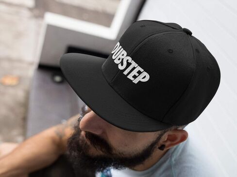 Dubstep Hat Riddim Bass Music Dj Snapback Rave EDM Mens Festival Cap in Saudi Arabia