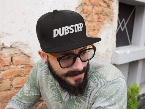 Dubstep Hat Riddim Bass Music Dj Snapback Rave EDM Mens Festival Cap in Saudi Arabia