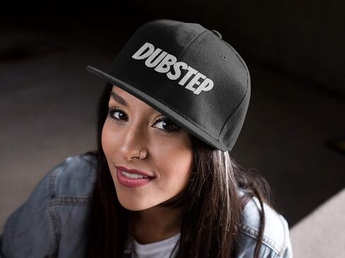 Dubstep Hat Riddim Bass Music Dj Snapback Rave EDM Mens Festival Cap in Saudi Arabia