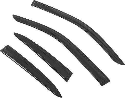 FREEMOTOR802® Tape-on Side Window Visors Wind Deflectors Rain Sun Guards Vent Visors, Compatible with 2019-2025 Lexus UX-Series UX200 UX250h UX300h, Smoke/Tinted Acrylic 4PCS in Saudi Arabia