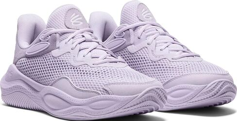 Under Armour - Curry Splash 24 SDE للجنسين، اللون أرجواني ملحي (500)، المقاس: 12 M US للرجال / 13.5 M US للنساء in Kuwait