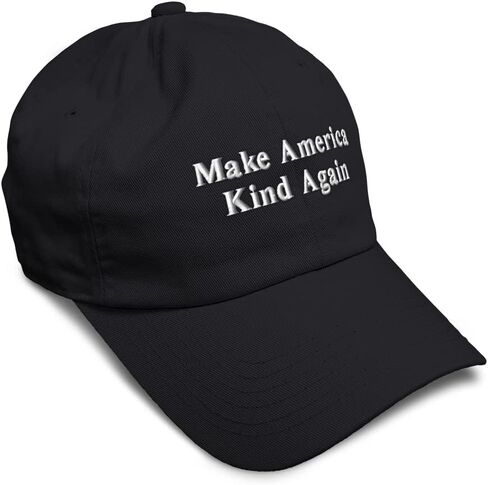 Soft Baseball Cap Make America Kind Again Twill Cotton Dad Hats for Men & Women in Saudi Arabia