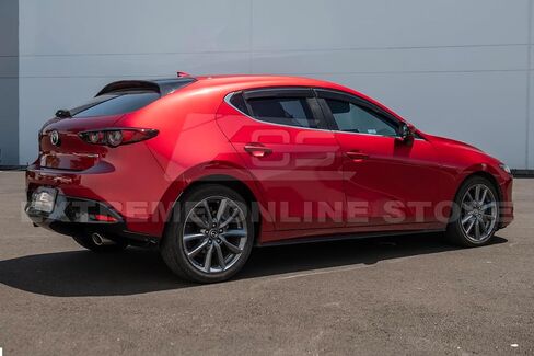 Replacement for 2019-Present Mazda 3 Models | EOS Visors Tape-On JDM Mugen Style Side Vents Window Visor Rain Guard Deflectors in Saudi Arabia