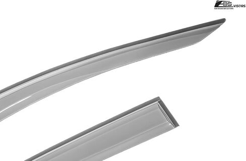 Replacement for 2019-Present Mazda 3 Models | EOS Visors Tape-On JDM Mugen Style Side Vents Window Visor Rain Guard Deflectors in Saudi Arabia