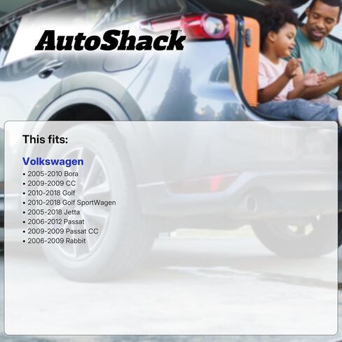 عمود محور السيرة الذاتية الأمامي الأيمن من AutoShack | بديل لـ 2005-2018 فولكس فاجن جيتا 2012 فولكس فاجن باسات 2006-2009 فولكس فاجن أرنب | 1-جهاز كمبيوتر in Saudi Arabia