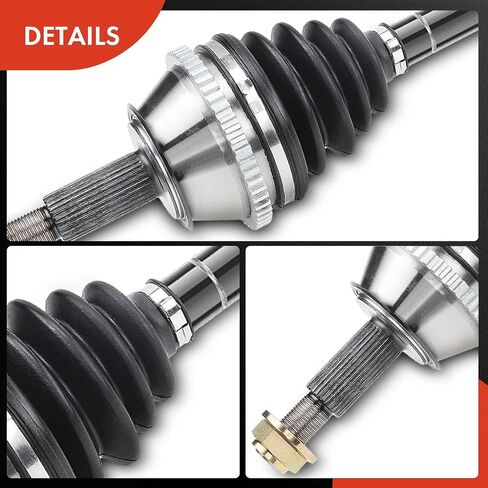 A-Premium CV Axle Shaft Assembly Compatible with Ford Explorer 2002-2010, Explorer Sport Trac 2007-2010 & Lincoln Aviator 2003-2005 & Mercury, Rear Right Passenger Side, Replace# 2L2Z4K138BA in Saudi Arabia