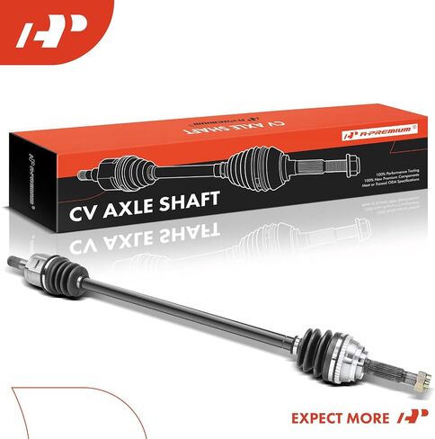 مجموعة عمود محور السيرة الذاتية الممتازة متوافقة مع Hyundai Accent 2000-2005 & Dodge Verna 2004، 1.5L 1.6L، ناقل حركة أوتوماتيكي، جانب الركاب الأمامي الأيمن، استبدال # 4950025410، 4950025510 in Saudi Arabia