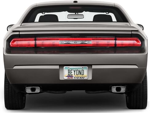 iPick Image for 426 HEMI in 3D on Mirror Chrome Metal License Plate Frame in Saudi Arabia