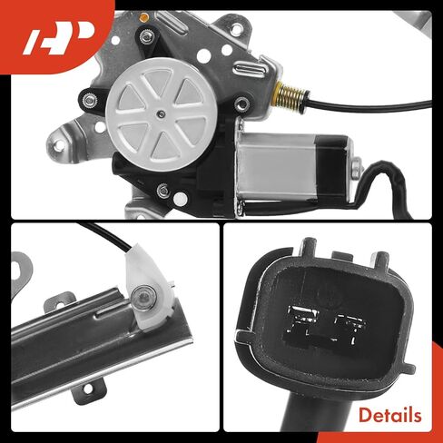 منظم نوافذ كهربائي ممتاز مع محرك متوافق مع نيسان ألتيما 2002-2006 جانب الركاب الخلفي الأيمن in Kuwait